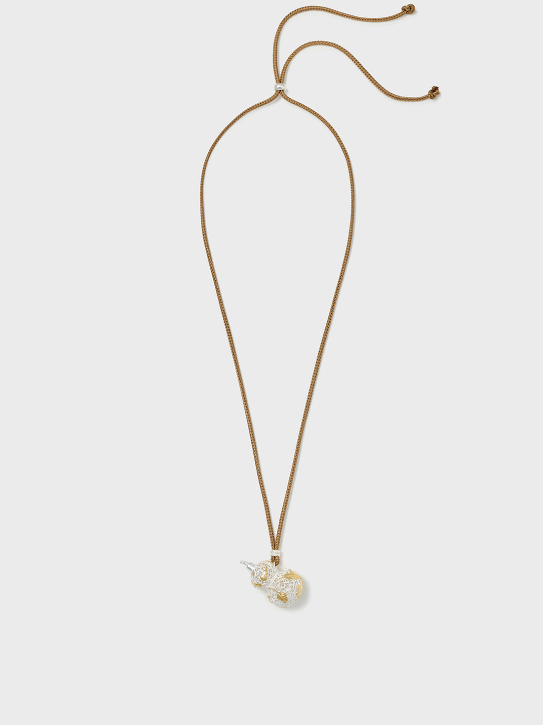 The Golden Blossom Amulet Pendant Necklace - Gold