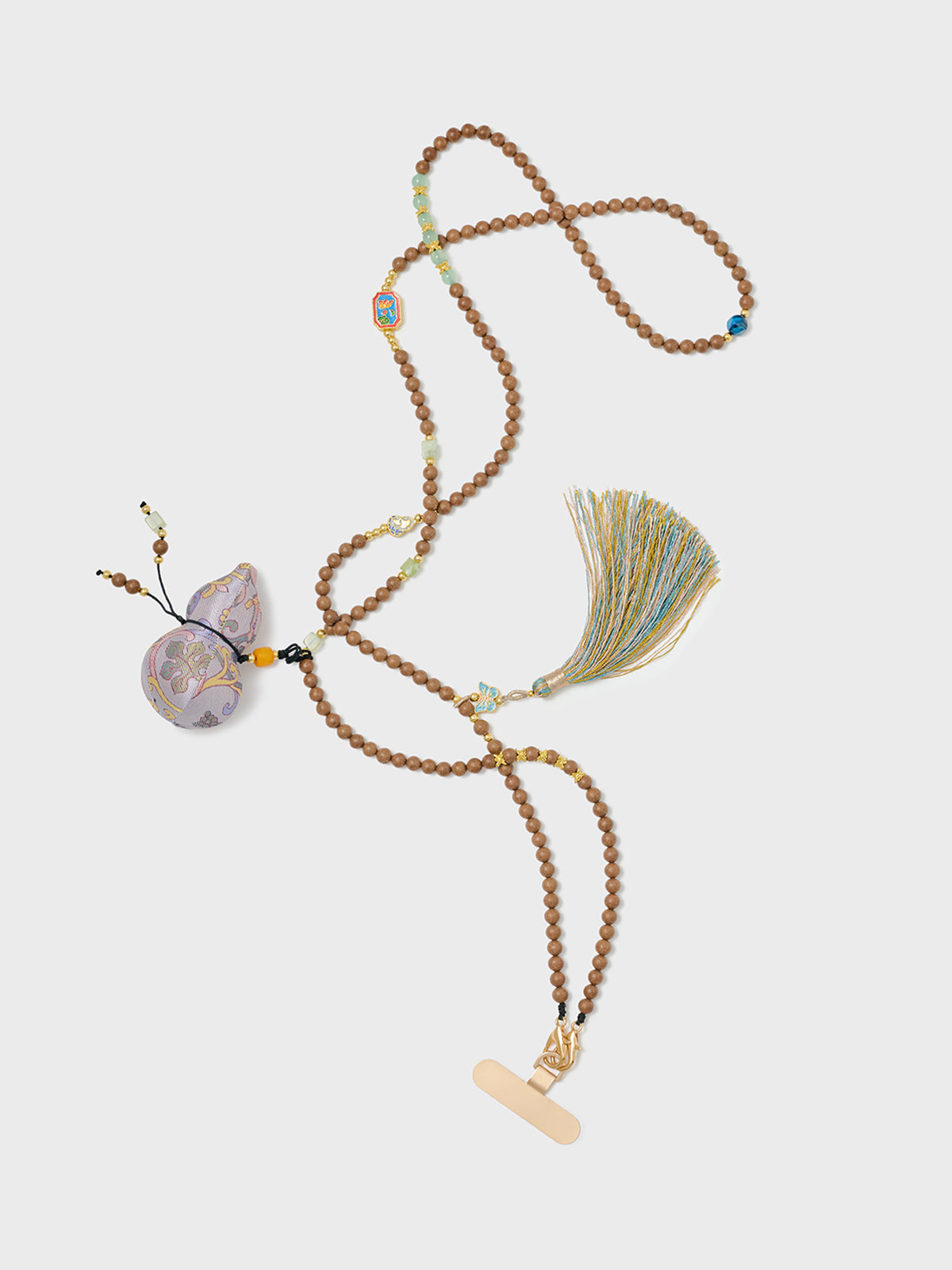 The Gourd Scent Amulet Necklace - Purple