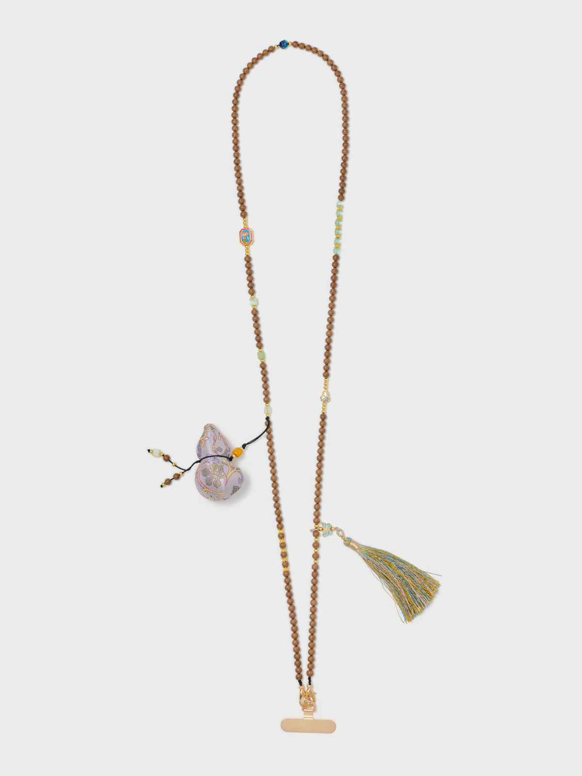 The Gourd Scent Amulet Necklace - Purple